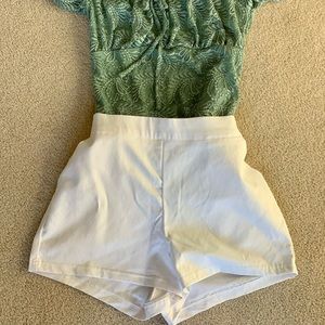 White Shorts